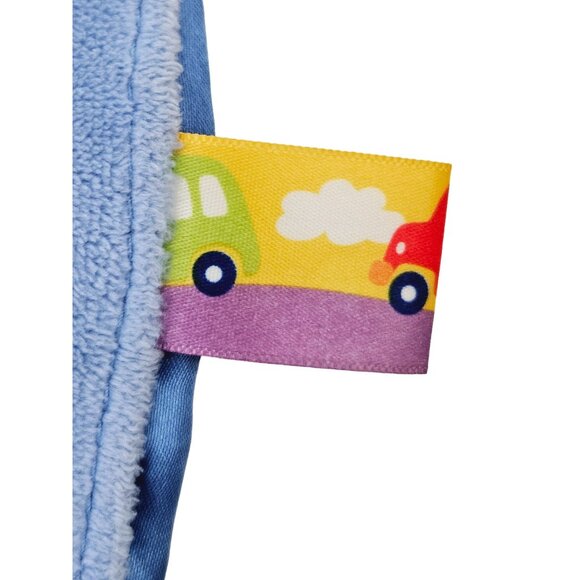 Taggies Plush Baby Lovey Blanket Puppy Sensory Tags Security Blanket Blue 2012 - Picture 11 of 12